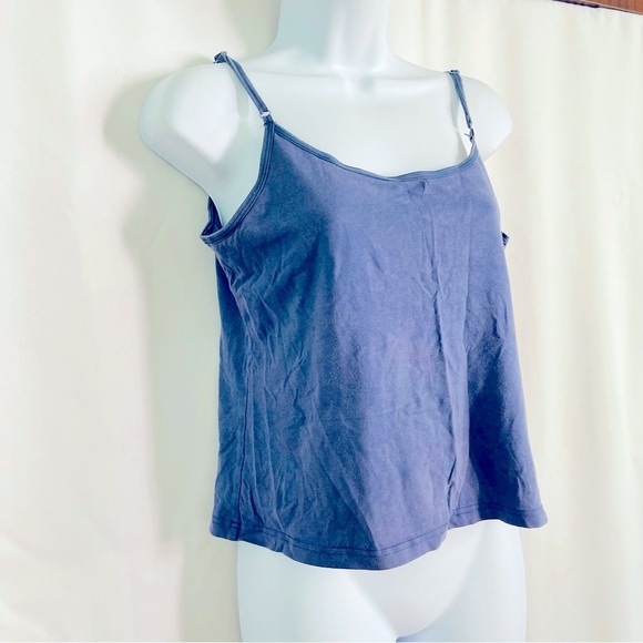 Blue Camisole with Bra Support - Picture 2 of 5
